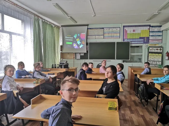 6в классный час Космос 3