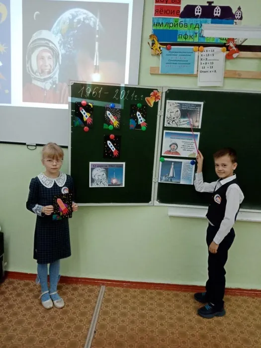 2б классный час Космос 2